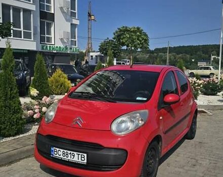 Красный Ситроен С1, объемом двигателя 1 л и пробегом 191 тыс. км за 4200 $, фото 1 на Automoto.ua