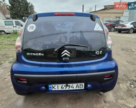 Синий Ситроен С1, объемом двигателя 1 л и пробегом 177 тыс. км за 4450 $, фото 4 на Automoto.ua