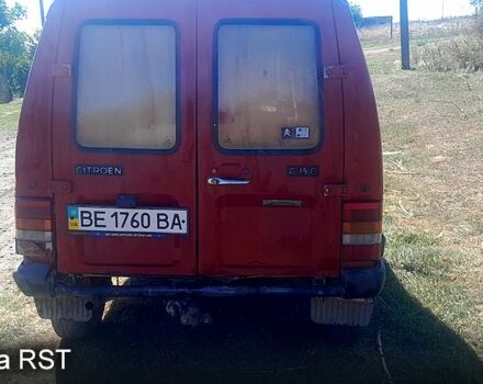 Красный Ситроен С15, объемом двигателя 1.9 л и пробегом 300 тыс. км за 900 $, фото 1 на Automoto.ua