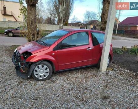 Красный Ситроен С2, объемом двигателя 1.6 л и пробегом 105 тыс. км за 2200 $, фото 1 на Automoto.ua