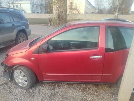 Красный Ситроен С2, объемом двигателя 1.6 л и пробегом 105 тыс. км за 2200 $, фото 1 на Automoto.ua