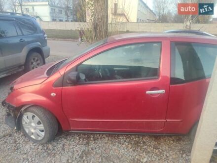 Красный Ситроен С2, объемом двигателя 1.6 л и пробегом 105 тыс. км за 2200 $, фото 1 на Automoto.ua