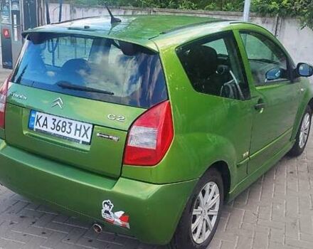 Зеленый Ситроен С2, объемом двигателя 1.36 л и пробегом 172 тыс. км за 3200 $, фото 2 на Automoto.ua