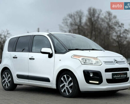 Белый Ситроен С3 Пикассо, объемом двигателя 1.56 л и пробегом 163 тыс. км за 7499 $, фото 1 на Automoto.ua