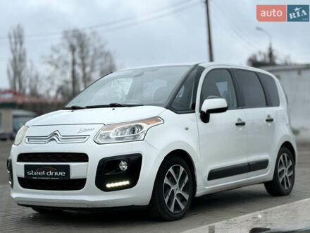 Білий Сітроен С3 Пікассо, об'ємом двигуна 1.56 л та пробігом 163 тис. км за 7499 $, фото 1 на Automoto.ua