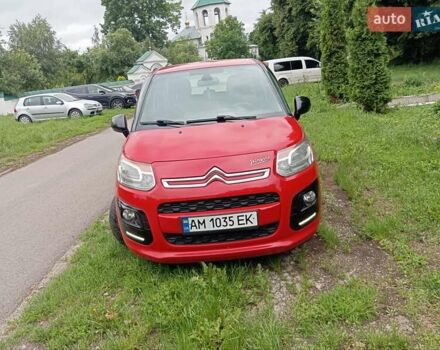 Червоний Сітроен С3 Пікассо, об'ємом двигуна 1.56 л та пробігом 170 тис. км за 6499 $, фото 1 на Automoto.ua