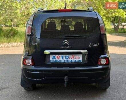 Синий Ситроен С3 Пикассо, объемом двигателя 1.56 л и пробегом 227 тыс. км за 7200 $, фото 5 на Automoto.ua