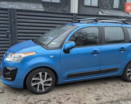 Синий Ситроен С3 Пикассо, объемом двигателя 1.56 л и пробегом 121 тыс. км за 8800 $, фото 1 на Automoto.ua