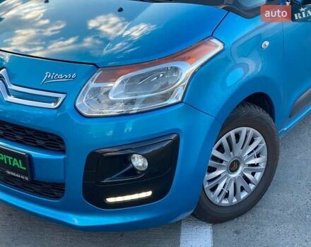 Синий Ситроен С3 Пикассо, объемом двигателя 1.56 л и пробегом 132 тыс. км за 7790 $, фото 2 на Automoto.ua