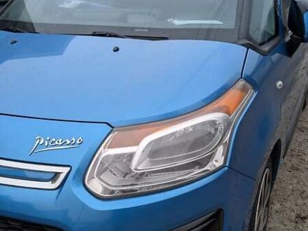 Синий Ситроен С3 Пикассо, объемом двигателя 1.56 л и пробегом 121 тыс. км за 8800 $, фото 1 на Automoto.ua