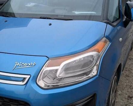 Синий Ситроен С3 Пикассо, объемом двигателя 1.56 л и пробегом 121 тыс. км за 8800 $, фото 1 на Automoto.ua