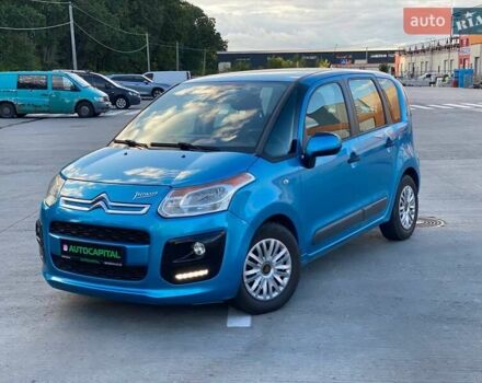 Синий Ситроен С3 Пикассо, объемом двигателя 1.56 л и пробегом 132 тыс. км за 7790 $, фото 1 на Automoto.ua
