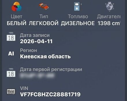 Білий Сітроен С3, об'ємом двигуна 1.4 л та пробігом 290 тис. км за 2900 $, фото 18 на Automoto.ua