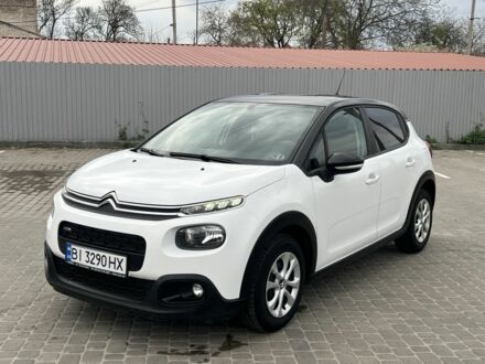Белый Ситроен С3, объемом двигателя 1.2 л и пробегом 70 тыс. км за 8950 $, фото 1 на Automoto.ua
