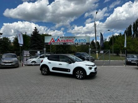 Ситроен С3 2018 в Кривом Роге на Automoto.ua Белый Ситроен С3, объемом двигателя 1.2 л и пробегом 61 тыс. км за 13300 $, фото 1 на Automoto.ua