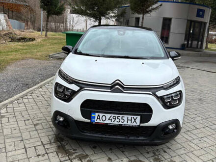 Ситроен С3 2023 в Рахове на Automoto.ua Белый Ситроен С3, объемом двигателя 1.2 л и пробегом 19 тыс. км за 17799 $, фото 1 на Automoto.ua