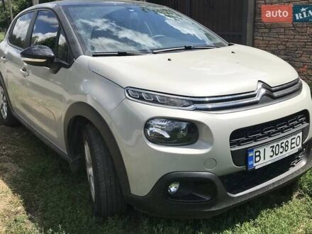 Ситроен С3 2020 в Козельщине на Automoto.ua Бежевый Ситроен С3, объемом двигателя 1.2 л и пробегом 80 тыс. км за 12100 $, фото 1 на Automoto.ua
