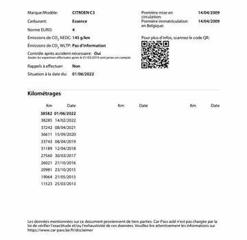 Черный Ситроен С3, объемом двигателя 1.4 л и пробегом 42 тыс. км за 5400 $, фото 15 на Automoto.ua