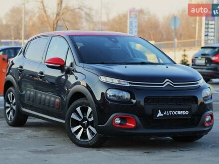 Сітроен С3 2019 у Києві на Automoto.ua Чорний Сітроен С3, об'ємом двигуна 1.2 л та пробігом 45 тис. км за 15200 $, фото 1 на Automoto.ua