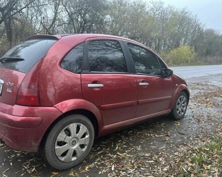 Красный Ситроен С3, объемом двигателя 1.4 л и пробегом 188 тыс. км за 3650 $, фото 1 на Automoto.ua