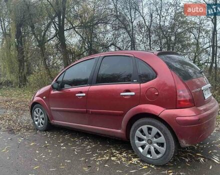 Красный Ситроен С3, объемом двигателя 1.4 л и пробегом 188 тыс. км за 3650 $, фото 1 на Automoto.ua