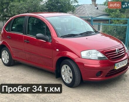 Красный Ситроен С3, объемом двигателя 1.1 л и пробегом 34 тыс. км за 5300 $, фото 1 на Automoto.ua