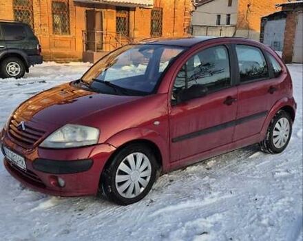 Красный Ситроен С3, объемом двигателя 1.4 л и пробегом 142 тыс. км за 3450 $, фото 1 на Automoto.ua