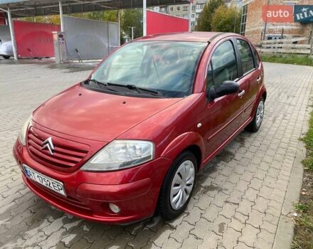 Красный Ситроен С3, объемом двигателя 1.59 л и пробегом 215 тыс. км за 4000 $, фото 1 на Automoto.ua