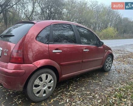 Красный Ситроен С3, объемом двигателя 1.4 л и пробегом 188 тыс. км за 3650 $, фото 1 на Automoto.ua