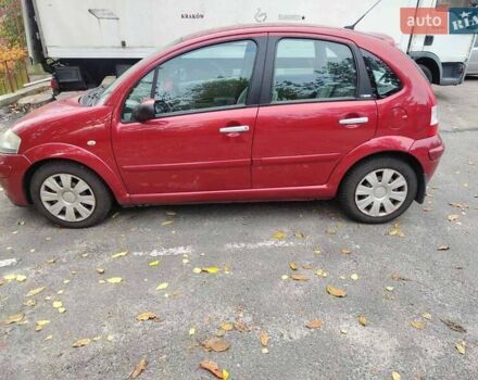 Красный Ситроен С3, объемом двигателя 1.59 л и пробегом 152 тыс. км за 5000 $, фото 1 на Automoto.ua