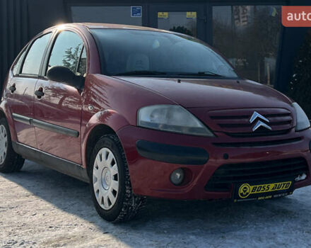 Красный Ситроен С3, объемом двигателя 1.36 л и пробегом 198 тыс. км за 3900 $, фото 1 на Automoto.ua