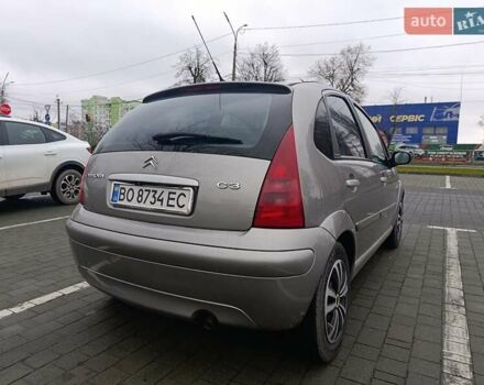 Сірий Сітроен С3, об'ємом двигуна 1.59 л та пробігом 189 тис. км за 3900 $, фото 4 на Automoto.ua