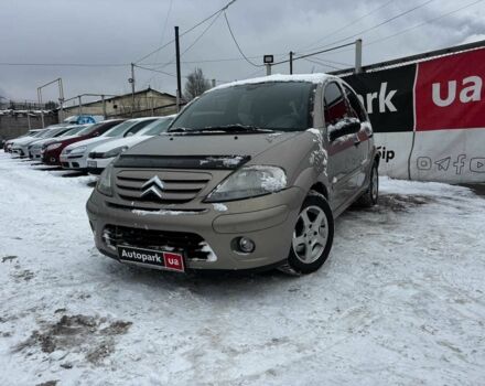 Серый Ситроен С3, объемом двигателя 1.4 л и пробегом 124 тыс. км за 4990 $, фото 1 на Automoto.ua