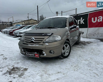 Серый Ситроен С3, объемом двигателя 1.4 л и пробегом 124 тыс. км за 4990 $, фото 1 на Automoto.ua