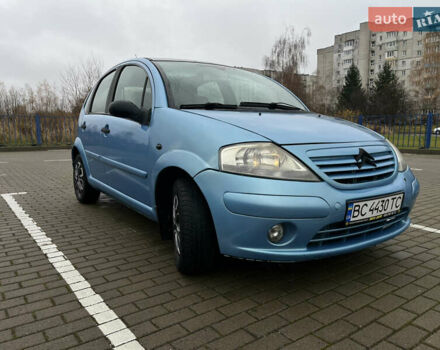 Синий Ситроен С3, объемом двигателя 1.36 л и пробегом 185 тыс. км за 2500 $, фото 1 на Automoto.ua