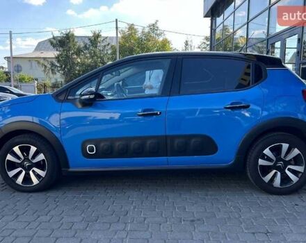 Синий Ситроен С3, объемом двигателя 1.2 л и пробегом 73 тыс. км за 13500 $, фото 3 на Automoto.ua