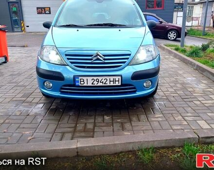 Синий Ситроен С3, объемом двигателя 1.4 л и пробегом 200 тыс. км за 3600 $, фото 1 на Automoto.ua