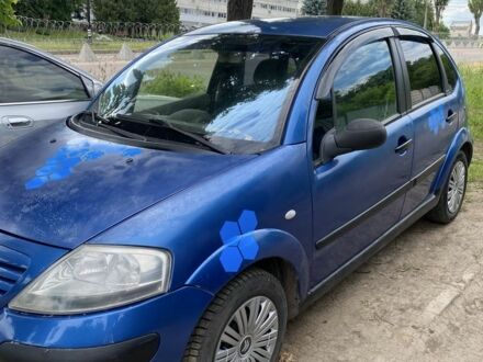 Синий Ситроен С3, объемом двигателя 1.4 л и пробегом 156 тыс. км за 3850 $, фото 1 на Automoto.ua