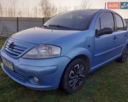 Синий Ситроен С3, объемом двигателя 1.36 л и пробегом 186 тыс. км за 3500 $, фото 1 на Automoto.ua