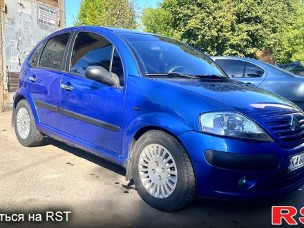 Синий Ситроен С3, объемом двигателя 1.4 л и пробегом 195 тыс. км за 4500 $, фото 1 на Automoto.ua