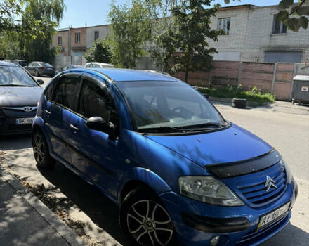 Синий Ситроен С3, объемом двигателя 1.36 л и пробегом 299 тыс. км за 3999 $, фото 1 на Automoto.ua