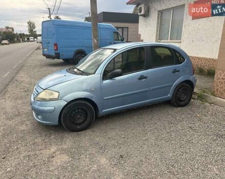 Синий Ситроен С3, объемом двигателя 1.4 л и пробегом 345 тыс. км за 1650 $, фото 1 на Automoto.ua
