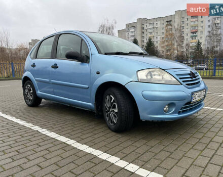 Синий Ситроен С3, объемом двигателя 1.36 л и пробегом 185 тыс. км за 2100 $, фото 1 на Automoto.ua