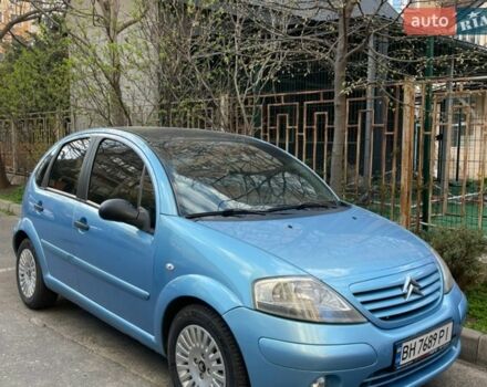 Синий Ситроен С3, объемом двигателя 1.4 л и пробегом 243 тыс. км за 3750 $, фото 1 на Automoto.ua