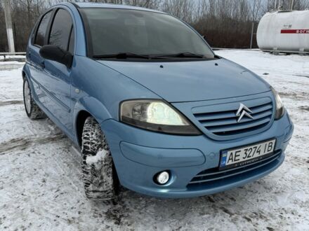 Синий Ситроен С3, объемом двигателя 1.4 л и пробегом 190 тыс. км за 4500 $, фото 1 на Automoto.ua