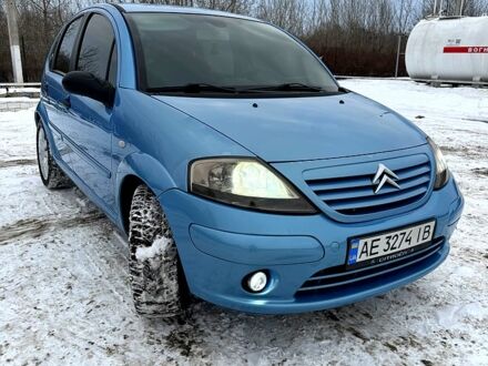 Синий Ситроен С3, объемом двигателя 1.4 л и пробегом 190 тыс. км за 4500 $, фото 1 на Automoto.ua