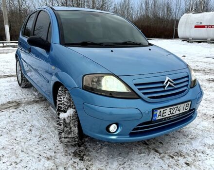 Синий Ситроен С3, объемом двигателя 1.4 л и пробегом 190 тыс. км за 4500 $, фото 1 на Automoto.ua
