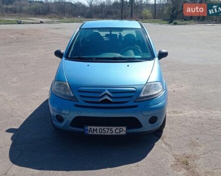 Синий Ситроен С3, объемом двигателя 1.36 л и пробегом 106 тыс. км за 3900 $, фото 1 на Automoto.ua