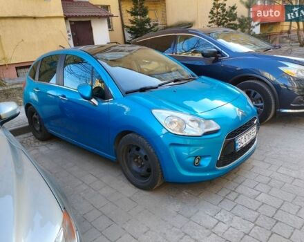 Синий Ситроен С3, объемом двигателя 1.4 л и пробегом 196 тыс. км за 5100 $, фото 1 на Automoto.ua