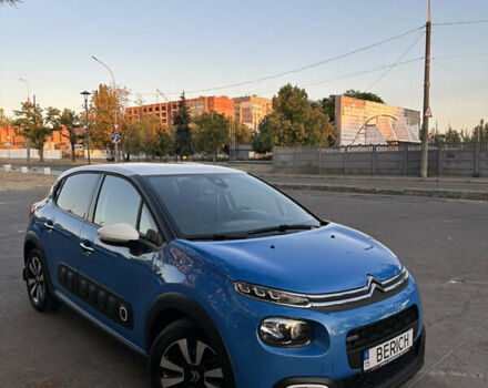 Синий Ситроен С3, объемом двигателя 1.2 л и пробегом 44 тыс. км за 13850 $, фото 1 на Automoto.ua